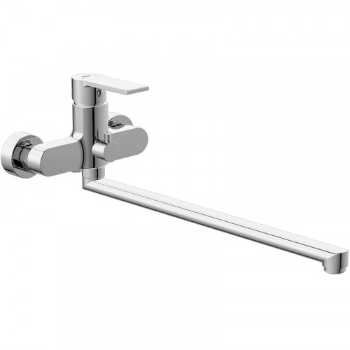 Смеситель для ванны Cersanit Brasko 64091 универсальный Хром латунь на стену