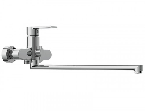 Смеситель для ванны Cersanit Brasko 64091 универсальный Хром латунь на стену