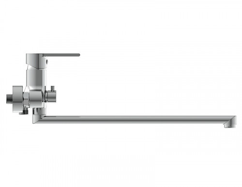 Смеситель для ванны Cersanit Brasko 64091 универсальный Хром латунь на стену