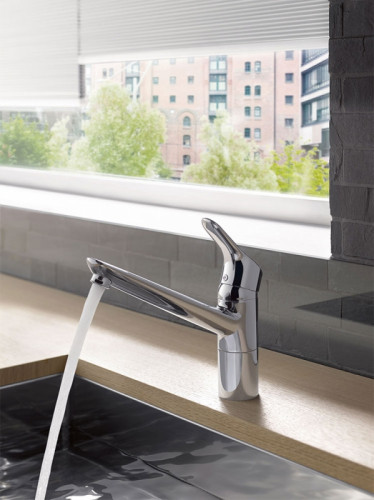 Смеситель для кухни Kludi Objekta 325740575 Хром латунь