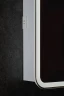 Зеркальный шкаф Silver Mirrors Фиджи Flip 60 LED-00002657 с подсветкой Белый МДФ / ЛДСП, стекло