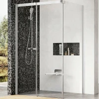 Душевой уголок Ravak Matrix MSDPS 120x80 L 0WLG4U00Z1 профиль Сатин стекло Transparent