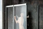 Душевой уголок Ravak Matrix MSDPS 120x80 L 0WLG4U00Z1 профиль Сатин стекло Transparent