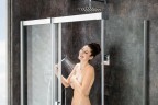 Душевой уголок Ravak Matrix MSDPS 120x80 L 0WLG4U00Z1 профиль Сатин стекло Transparent