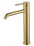Смеситель для раковины Wonzon & Woghand Stick WW-88239017-BG цвет Брашированное золото