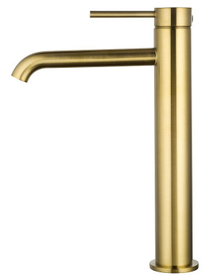 Смеситель для раковины Wonzon &amp; Woghand Stick WW-88239017-BG цвет Брашированное золото