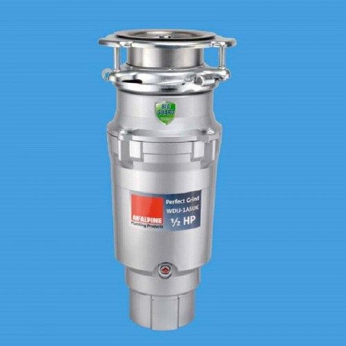 Измельчитель пищевых отходов McAlpine Perfect Grind WDU-1ASEU цвет Нержавеющая сталь