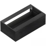 Тумба Cezares Cadro 70 CADRO-70-1C-SO-NR-BLUM подвесная Nero МДФ / ЛДСП