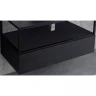 Тумба Cezares Cadro 70 CADRO-70-1C-SO-NR-BLUM подвесная Nero МДФ / ЛДСП