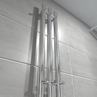 Электрический полотенцесушитель Маргроид Inaro 1200x120 Inaro-12012-025 Хром нержавеющая сталь