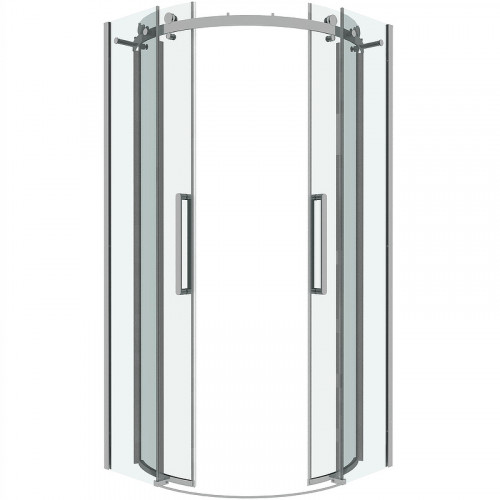 Душевой уголок Grossman Classic 90х90 301.K33.04.9090.10.00 профиль Хром стекло прозрачное