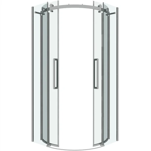 Душевой уголок Grossman Classic 90х90 301.K33.04.9090.10.00 профиль Хром стекло прозрачное