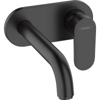 Смеситель для раковины Hansgrohe Vernis Blend 71576670 Черный матовый латунь встраиваемый
