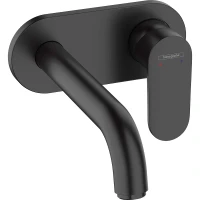 Смеситель для раковины Hansgrohe Vernis Blend 71576670 Черный матовый латунь встраиваемый