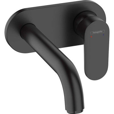 Смеситель для раковины Hansgrohe Vernis Blend 71576670 Черный матовый латунь встраиваемый