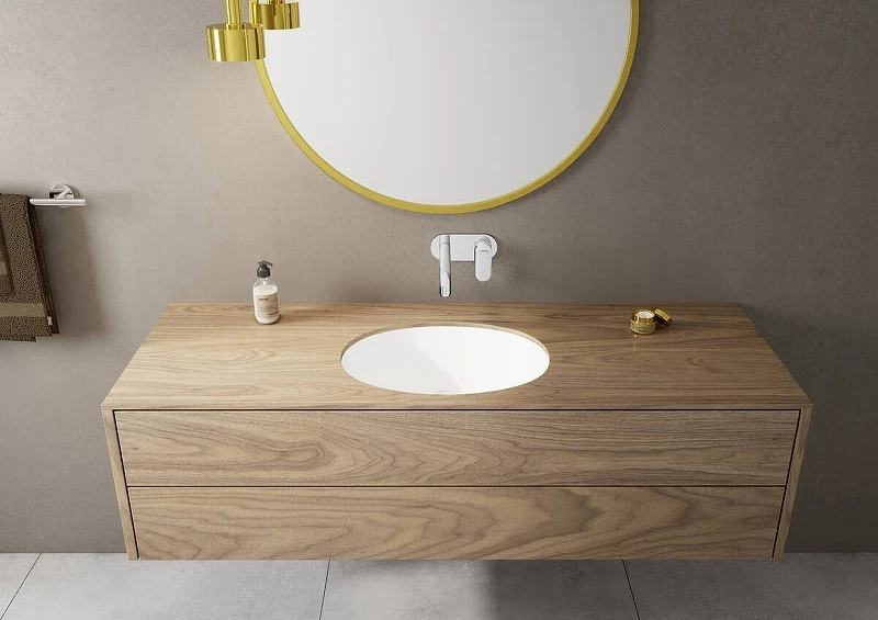 Смеситель для раковины Hansgrohe Vernis Blend 71576670 Черный матовый латунь встраиваемый
