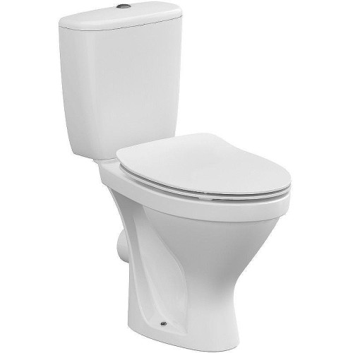 Унитаз-компакт Cersanit Melar 031 3/6 DPL EO Slim 64234 с бачком и сиденьем Микролифт