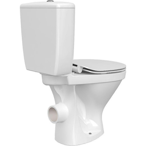 Унитаз-компакт Cersanit Melar 031 3/6 DPL EO Slim 64234 с бачком и сиденьем Микролифт