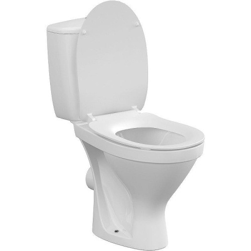 Унитаз-компакт Cersanit Melar 031 3/6 DPL EO Slim 64234 с бачком и сиденьем Микролифт