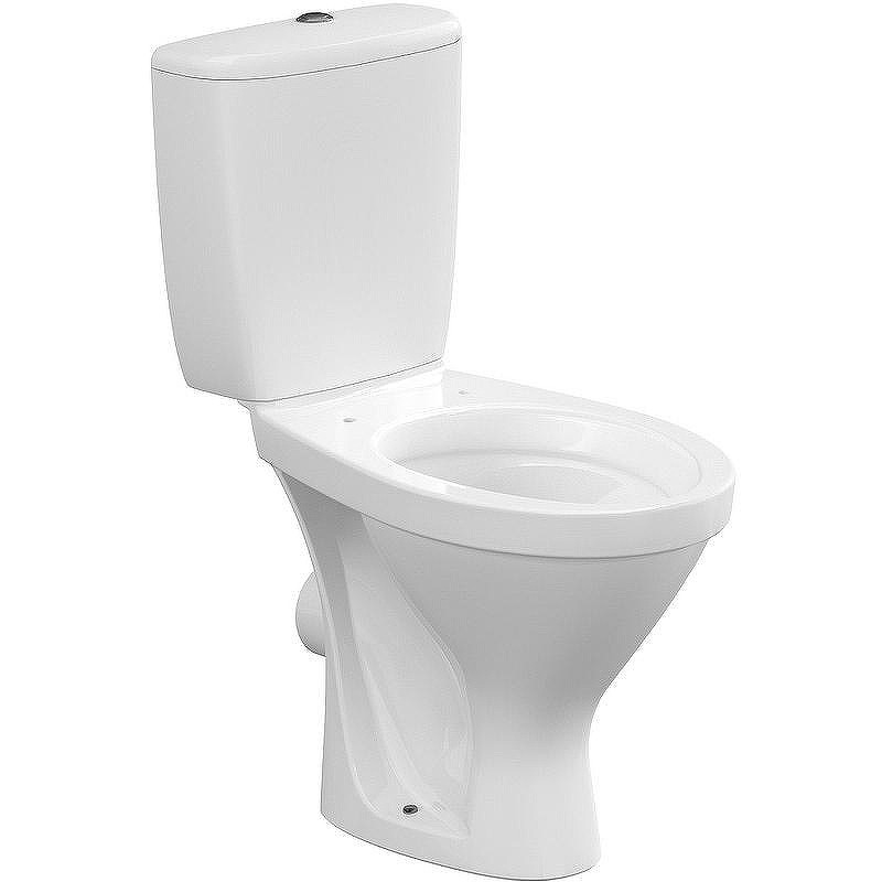 Унитаз-компакт Cersanit Melar 031 3/6 DPL EO Slim 64234 с бачком и сиденьем Микролифт