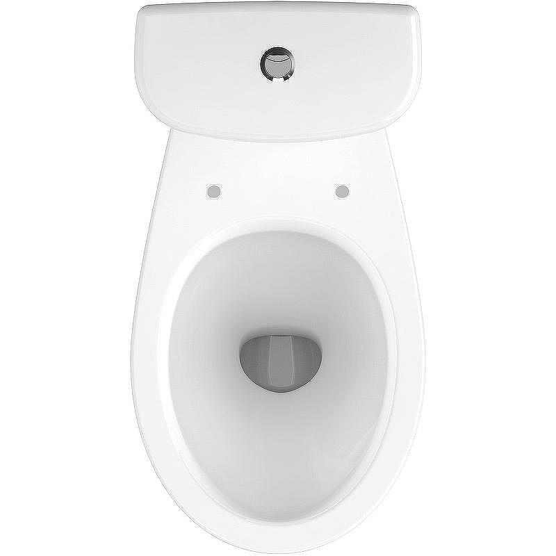 Унитаз-компакт Cersanit Melar 031 3/6 DPL EO Slim 64234 с бачком и сиденьем Микролифт