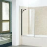Шторка на ванну Good Door Screen 90 BS-90-C-B профиль Черный стекло прозрачное