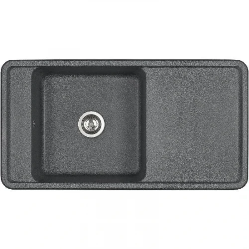 Кухонная мойка Aquaton Беллис 97 1A725132BS210 Графит
