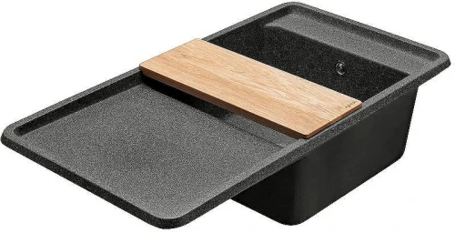Кухонная мойка Aquaton Беллис 97 1A725132BS210 Графит