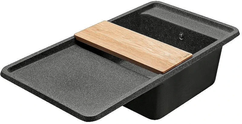Кухонная мойка Aquaton Беллис 97 1A725132BS210 Графит