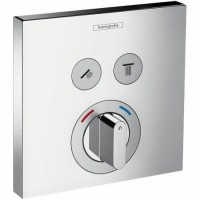 Смеситель для душа Hansgrohe ShowerSelect 15768000 с термостатом Хром латунь встраиваемый