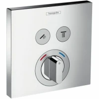 Смеситель для душа Hansgrohe ShowerSelect 15768000 с термостатом Хром латунь встраиваемый