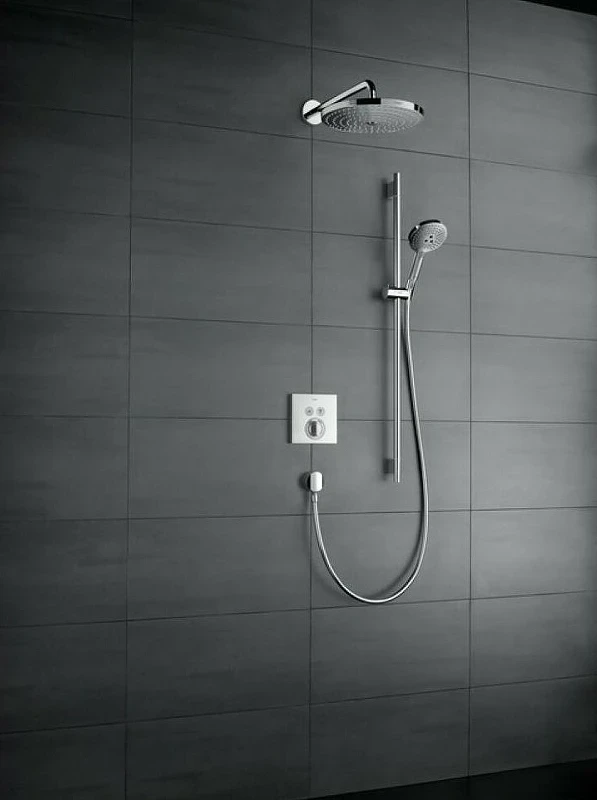 Смеситель для душа Hansgrohe ShowerSelect 15768000 с термостатом Хром латунь встраиваемый