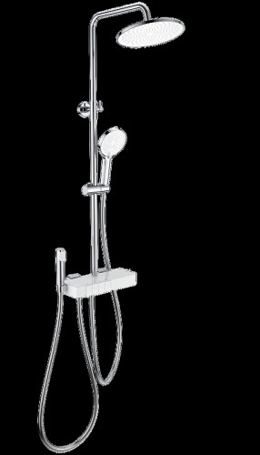 Душевая система Wonzon &amp; Woghand Muse WW-B3580-CR с термостатом цвет Хром