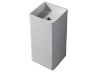 Раковина Uni-Flow Kube 40 FS502-400 Matt White цвет Белый матовый