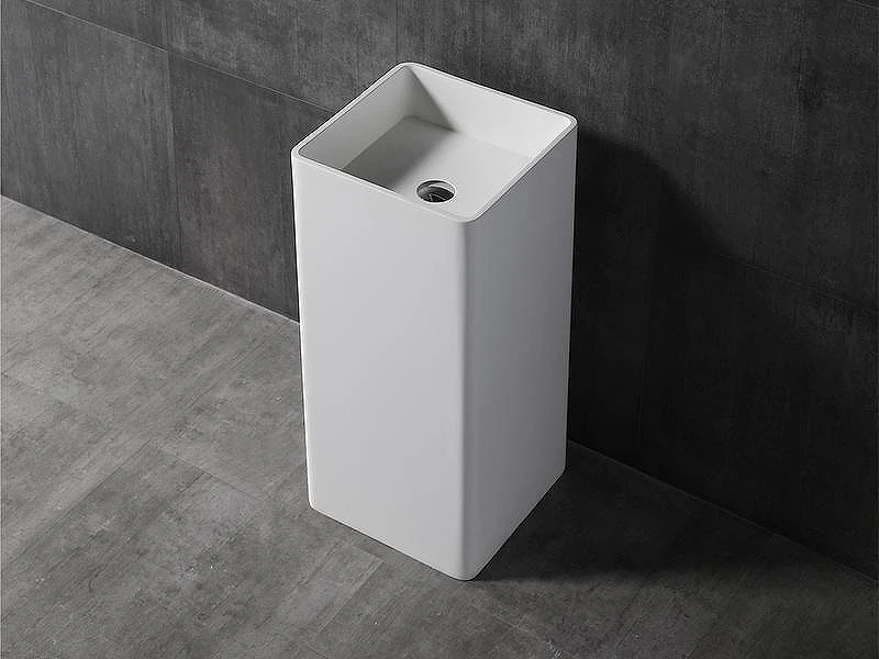 Раковина Uni-Flow Kube 40 FS502-400 Matt White цвет Белый матовый