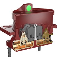 Смеситель для душа AQUAme AQM8801CR с термостатом Хром латунь встраиваемый