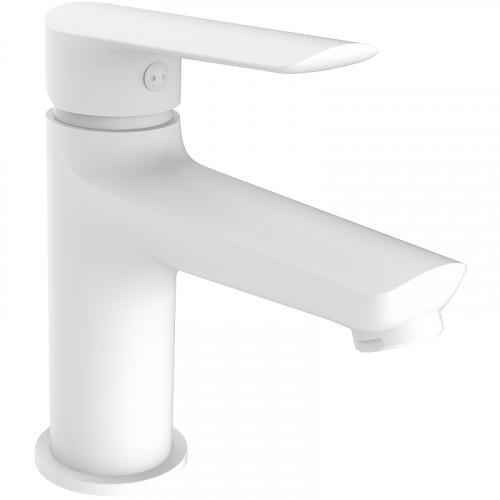 Смеситель для раковины ESKO Lagos White LG26W Белый матовый пластик