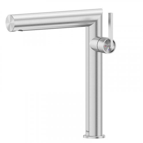 Смеситель для раковины Abber Perfekte 316 AF8A11BST-L цвет Сталь брашированная