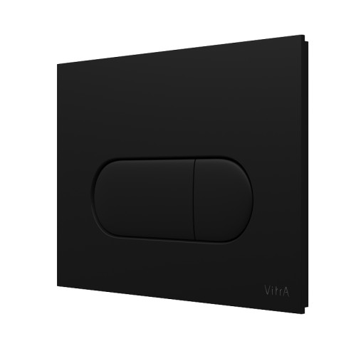 Унитаз с инсталляцией DIWO Анапа + VitrA V-Fix Core 732-5800-01 (626361) с сиденьем Микролифт с клавишей смыва цвет Матовый черный