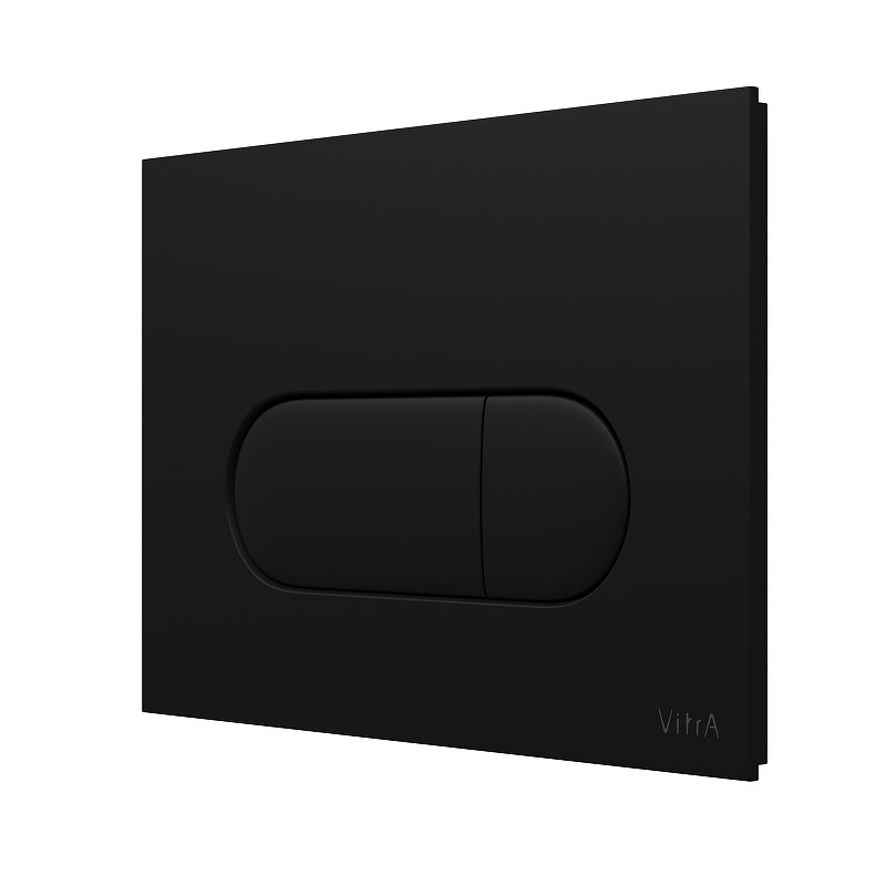 Унитаз с инсталляцией DIWO Анапа + VitrA V-Fix Core 732-5800-01 (626361) с сиденьем Микролифт с клавишей смыва цвет Матовый черный
