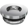 Водяной полотенцесушитель Aquatek Альфа П10 500x800 AQ RRP1080CH с полкой Хром нержавеющая сталь