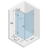 Душевой уголок Riho SZ Scandic NXT X203 87х87 L G001055120 (GX00052C1) профиль Хром стекло прозрачное