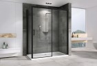 Душевой уголок Abber Komfort 140x90 AG93140B-S92B профиль Черный стекло прозрачное