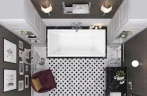 Акриловая ванна Vagnerplast Cavallo 180x80 без гидромассажа