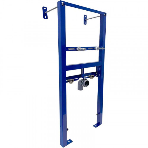 Инсталляция Berges Atom 049211 для раковины Синяя нержавеющая сталь