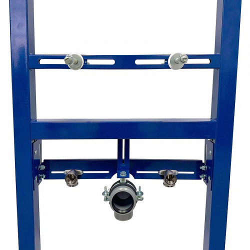 Инсталляция Berges Atom 049211 для раковины Синяя нержавеющая сталь