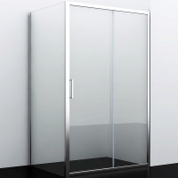 Душевой уголок WasserKRAFT Main 130x90 41S33 профиль Хром стекло прозрачное