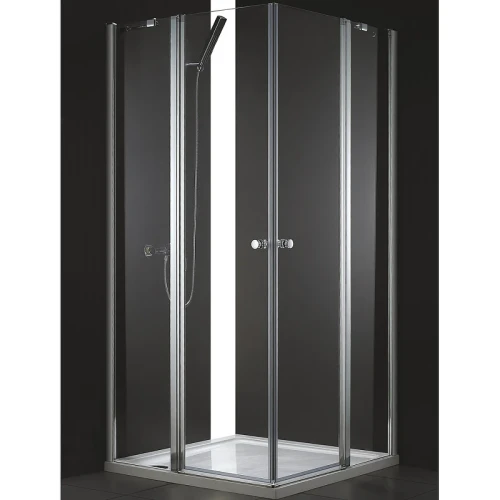 Душевой уголок Cezares Elena 100x100 ELENA-W-A-22-100-C-Cr профиль Хром стекло прозрачное