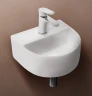 Раковина WeltWasser Aisbach 5062 32 10000004597 Белый глянец фаянс подвесная