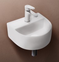 Раковина WeltWasser Aisbach 5062 32 10000004597 Белый глянец фаянс подвесная
